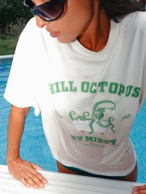 Футболка over CHILL OCTOPUS в 