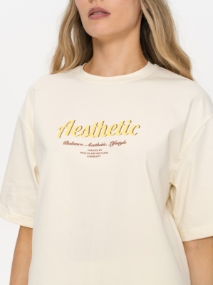 Футболка женская over fit Aesthetic в 