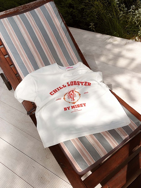 Футболка over CHILL LOBSTER в 